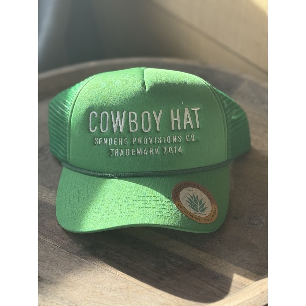 Cowboy Hat Sendero Provisions Green NEW